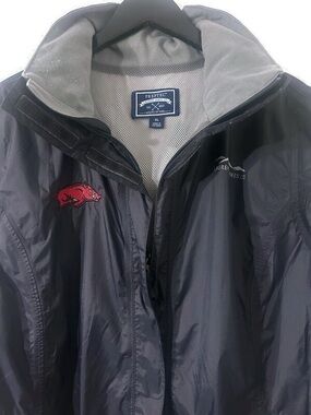 Lauren James PrepTec Arkansas Razorbacks Rain Jacket Women’s XL